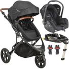 Carrinho de Bebe Bebe Conforto Base ISOFIX Kiddo Trek Preto Carrinho de Bebe Bebe Conforto Base ISOFIX Kiddo Trek Preto
