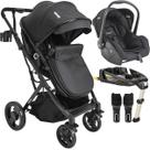 Carrinho de Bebe Bebe Conforto Base ISOFIX Kiddo Vox II Preto