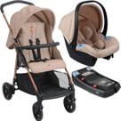 Carrinho de Bebe Bebe Conforto e Base Burigotto Lui Mon Amour