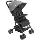 Carrinho de Bebe Berço Passeio Compacto Kiddo Mascote Grafite Carrinho de Bebe Berço Passeio Compacto Kiddo Mascote Grafite