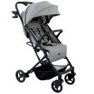 Carrinho de Bebe Berço Passeio Galzerano Kira Cinza
