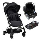 Carrinho de Bebê Burigotto Zap Com Bebê Conforto Materna e Base Passeio Até 15kgs Dobrável