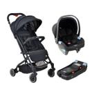 Carrinho de Bebê Burigotto Zap Com Bebê Conforto Materna e Base Passeio Até 15kgs Dobrável