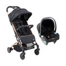 Carrinho de Bebê Burigotto Zap e Bebê Conforto Materna Passeio Até 15kgs Dobrável