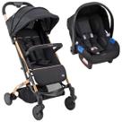 Carrinho de Bebê Burigotto Zap e Bebê Conforto Touring Passeio Até 15kgs Dobrável
