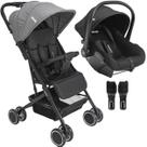 Carrinho de Bebe com Bebe Conforto Colinho Kiddo Mascote Grafite