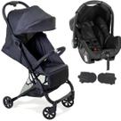 Carrinho de Bebe Compacto Bebe Conforto Galzerano Bali Preto Carrinho de Bebe Compacto Bebe Conforto Galzerano Bali Preto