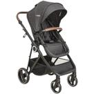 Carrinho de bebê cosmos melange preto Kiddo Carrinho de bebê cosmos melange preto Kiddo