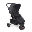 Carrinho de Bebê Delta 3 Rodas Preto Mescla Voyage