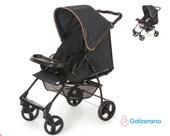 Carrinho de bebê galzerano 4-rodas berço-passeio