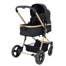 Carrinho De Bebê Ivy Gold G22 Berço Passeio E Moisés Galzerano Preto UV50