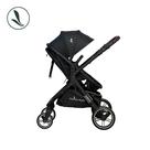Carrinho de Bebe Kansas Gold Premium com Bebe Conforto