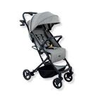 Carrinho de bebê kira 0 a 15kg cinza - galzerano