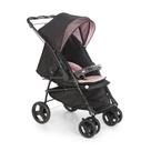 Carrinho de Bebê Maranello II até 15Kg Preto/Rosa 1381PTR Galzerano