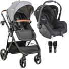 Carrinho de Bebe Moises Bebe Conforto Kiddo Cosmos Grafite