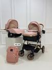 Carrinho de Bebê Moisés com Bebê conforto Europeu