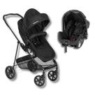 Carrinho de bebe napoli duo preto + bebe conforto grid - galzerano Carrinho de bebe napoli duo preto + bebe conforto grid - galzerano