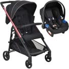 Carrinho de Bebe para Passeio Berço Burigotto Tak Metal Rose Modelo:Touring