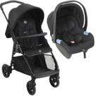 Carrinho de Bebe Passeio Bebe Conforto Burigotto Lui Grafite