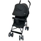 Carrinho de Bebe Passeio Guarda Chuva Passear Baby Alfa Preto