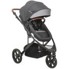 Carrinho de Bebe Passeio Moises Kiddo Trek Melange Grafite