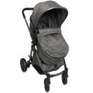 Carrinho de Bebe Passeio Moises Passear Baby Ares Chocolate