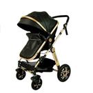 Carrinho De Bebê Preto Golden / Club Baby Envio Rápido Carrinho De Bebê Preto Golden / Club Baby Envio Rápido