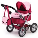 Carrinho de Bebê Reborn Bayer Design Bordô - Para Bonecas de 46cm