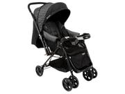 Carrinho de Bebê Reverse Cosco - Preto Rajado