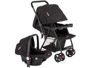 Carrinho de Bebê Reversível com Bebê Conforto Avanti Travel System Owen 6 Rodas 15kg