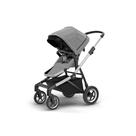 Carrinho de bebe shine melange grey/aluminio - thule Carrinho de bebe shine melange grey/aluminio - thule