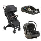 Carrinho de Bebê Sprint II com Bebê Conforto e Base Kiddo