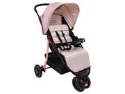 Carrinho de Bebê Toffy Rosa Listras- Cosco Kids