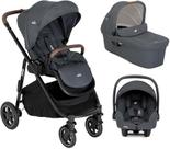 Carrinho de Bebê Versatrax Tri Chumbo Moonlight - Joie Carrinho de Bebê Versatrax Tri Chumbo Moonlight - Joie
