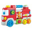 Carrinho de bombeiro com som e luz - zoop toys