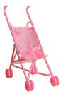 Carrinho De Boneca Baby Passeio Dobravel Tipo Guarda Chuva Rosa Infantil Menina Criança Com Selo Inmetro 4198