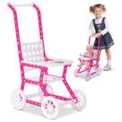 Carrinho de Boneca Brinquedo Para Passeio Bebê Reborn Menina