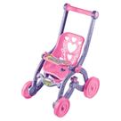 Carrinho de Boneca Florzinha Rosa com Lilás CDB050 - Brinquemix