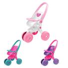 Carrinho de Boneca Para Passeio Brinquedo de Menina Divertido Baby Love Sortido