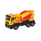 Carrinho de brinquedo colecao profissoes super trucks betoneira - polibrinq