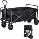 Carrinho De Carga Camping 100kg Praia Pesca Dobrável Premium Resistente