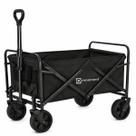 Carrinho de Carga Dobrável Multiuso Camping Praia Feira Pet 100KG Ornament Wagon