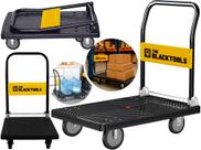 Carrinho De Carga Multiuso Capacidade 150kg Tcp-150 The Black Tools