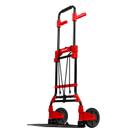 Carrinho de carga multiuso com plataforma, 485x350mm, dobravel, 2 rodas, carga 150 kg, 1pc // mtx