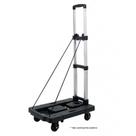 Carrinho de Carga Plataforma ABS Dobrável 100Kg - 5 Rodas 360 Globalmix GT084