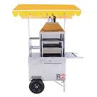 Carrinho de Churrasco 50cm Churrasqueira Espetinho Inox 67200