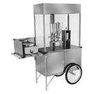 Carrinho de Churros Inox com Rodas de Bicicleta Cefaz