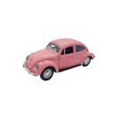 Carrinho de Coleção Fusca Rosa - AP TOYS