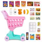 Carrinho de compras Battat Play Circle Toy Food for Toddlers