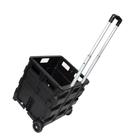 Carrinho De Compras Dobrável 45kg Compacto, Resistente E Ideal Para Multiuso